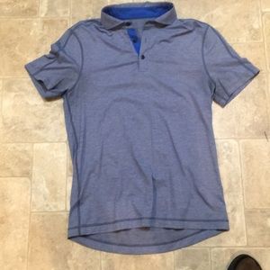 LuluLemon Blue polo